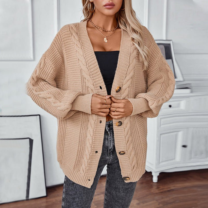 ElisaBerlin™ | Modischer Strickmantel - ElisaBerlin - 