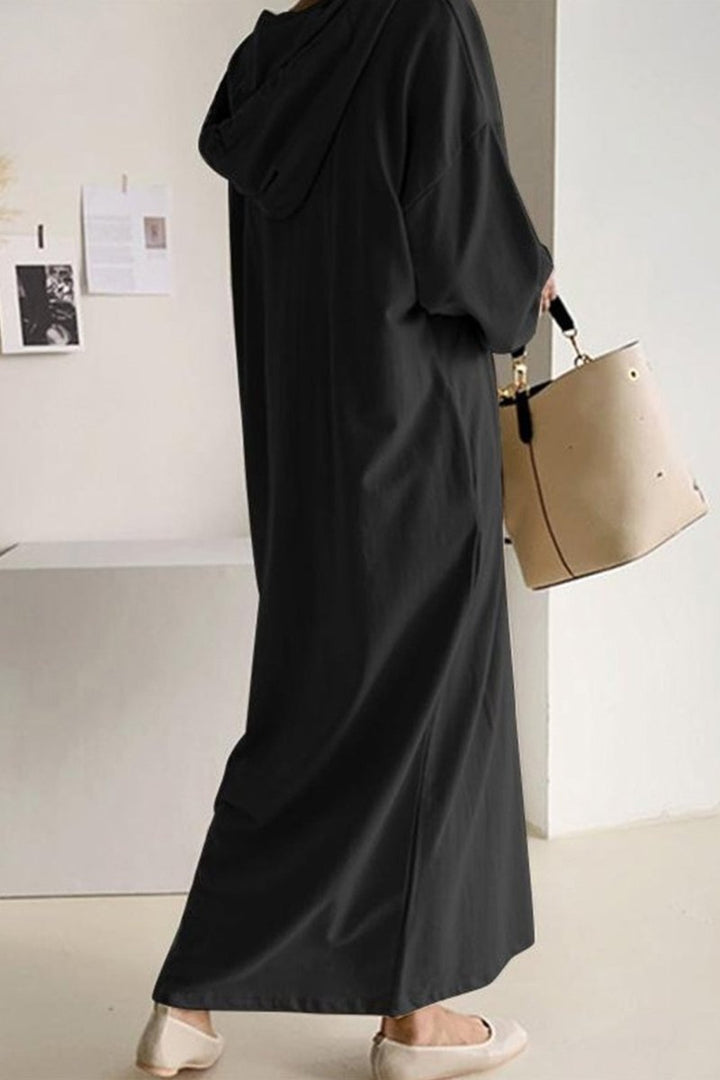 ElisaBerlin™ | Premium Casual Kapuzenkleid - Elisa Berlin - Maxi Dresses