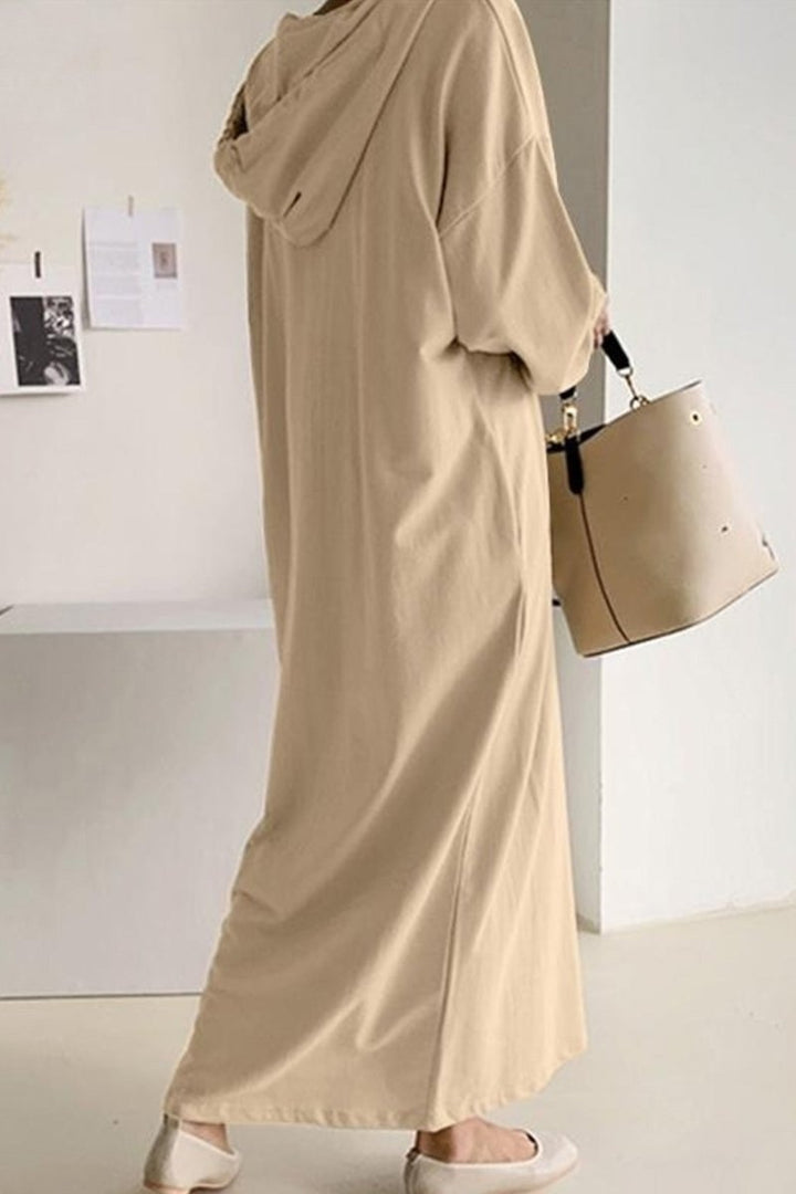ElisaBerlin™ | Premium Casual Kapuzenkleid - Elisa Berlin - Maxi Dresses