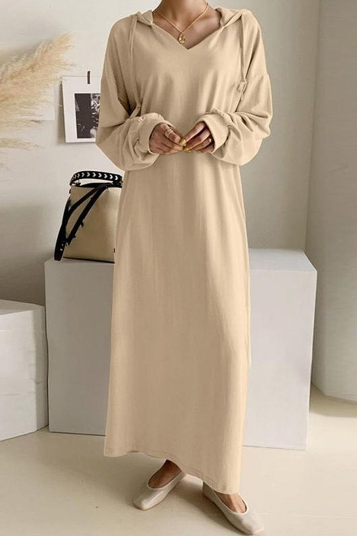ElisaBerlin™ | Premium Casual Kapuzenkleid - Elisa Berlin - Maxi Dresses
