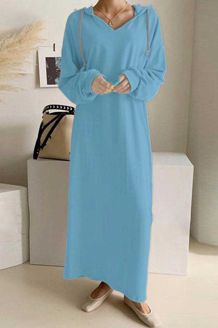 ElisaBerlin™ | Premium Casual Kapuzenkleid - Elisa Berlin - Maxi Dresses