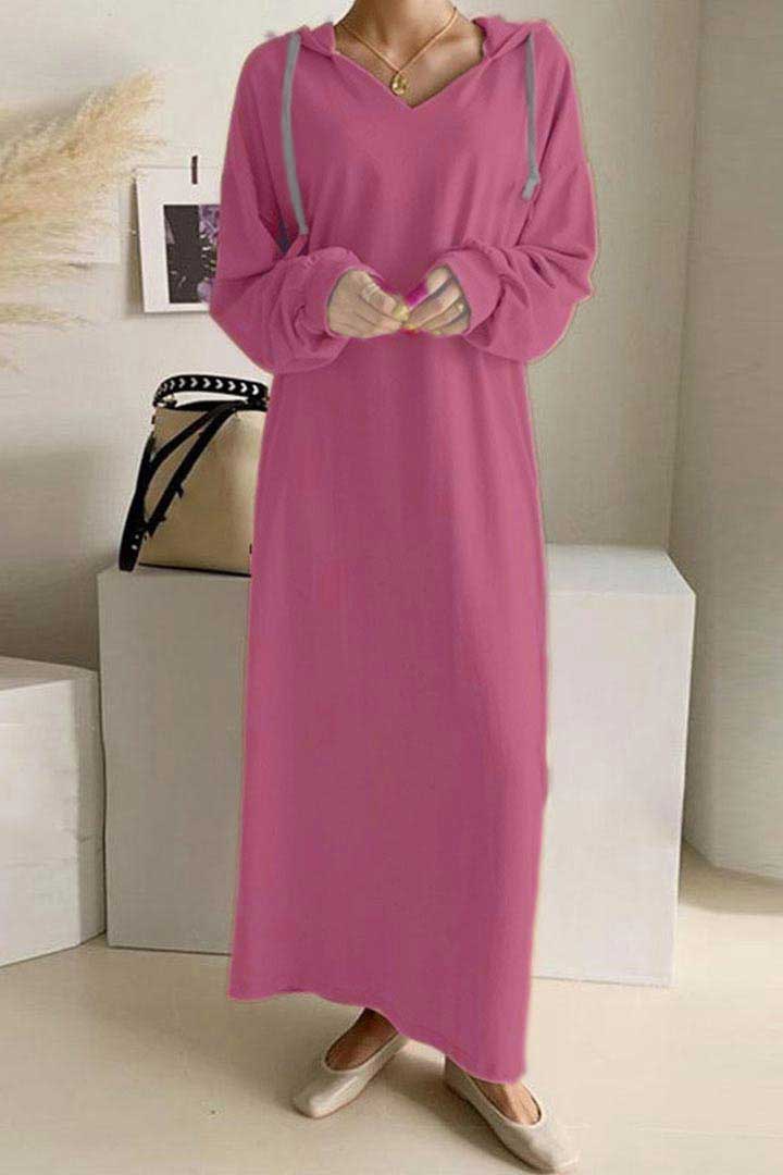 ElisaBerlin™ | Premium Casual Kapuzenkleid - Elisa Berlin - Maxi Dresses