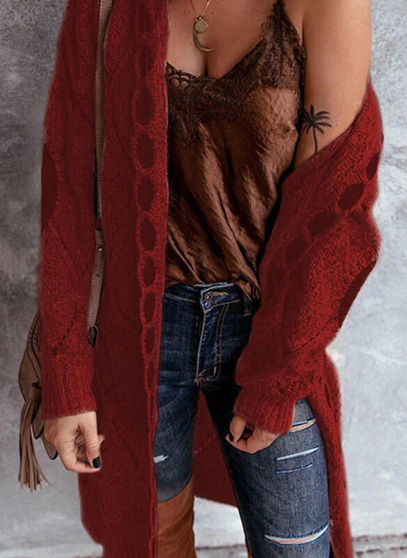 ElisaBerlin™ | Premium Schafwolle Cardigan Design - ElisaBerlin - Vests