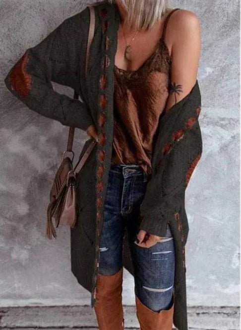 ElisaBerlin™ | Premium Schafwolle Cardigan Design - ElisaBerlin - Vests