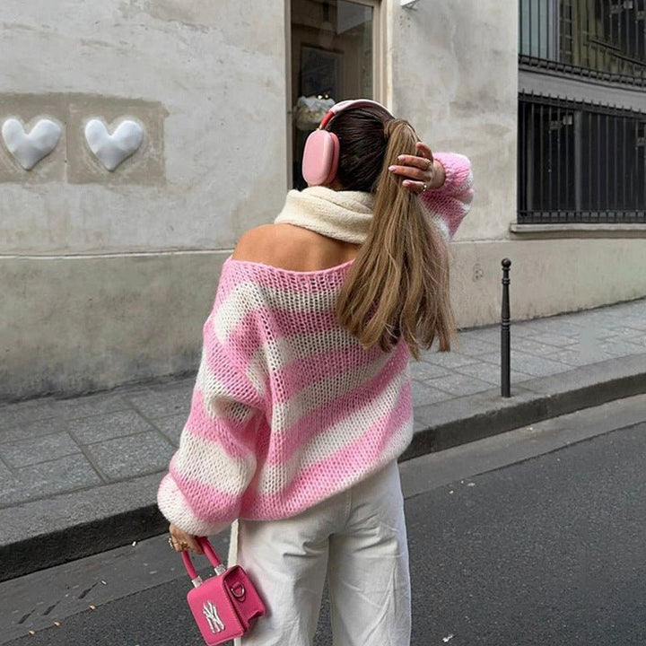 ElisaBerlin™ | Premium Streifenpullover - Elisa Berlin - Sweaters