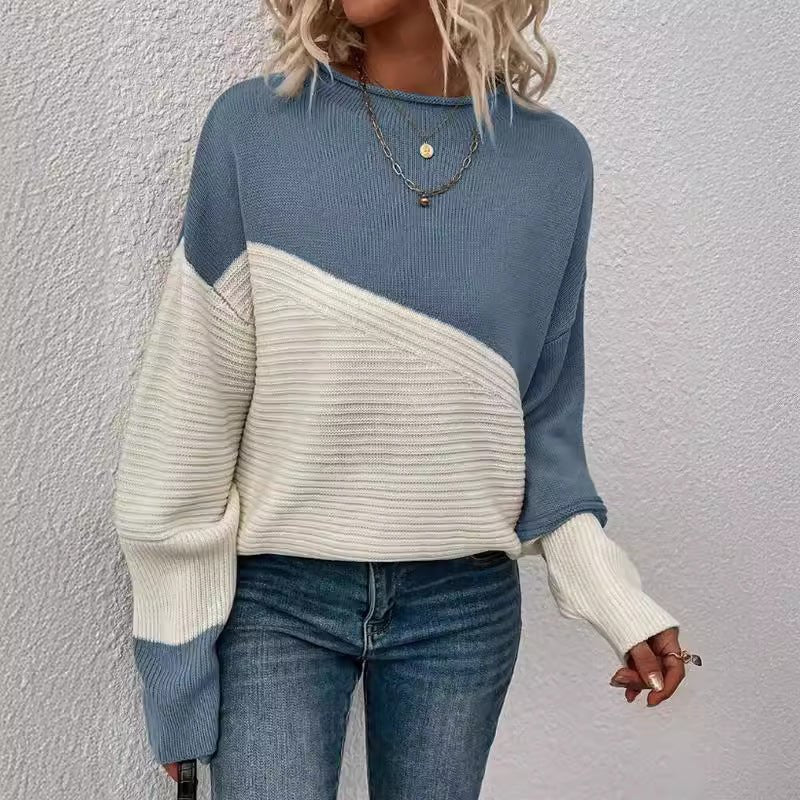 ElisaBerlin™ | Signature Kontrastfarben Pullover - Elisa Berlin - Sweaters