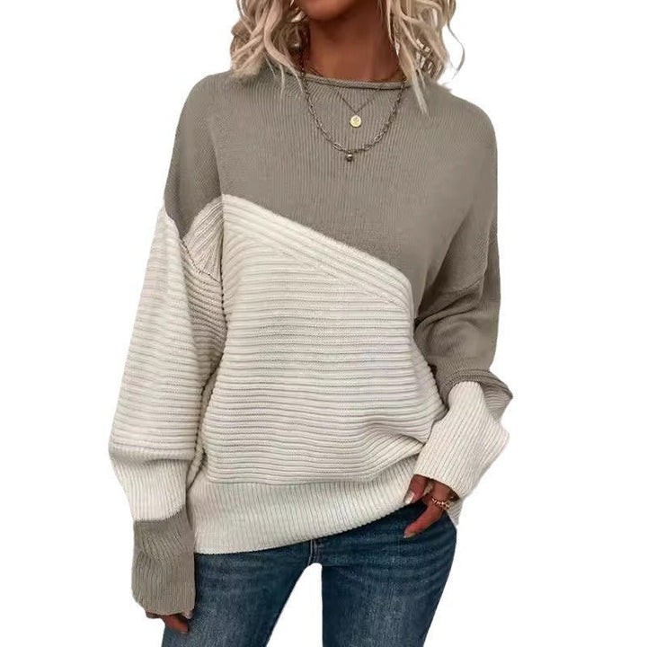 ElisaBerlin™ | Signature Kontrastfarben Pullover - Elisa Berlin - Sweaters