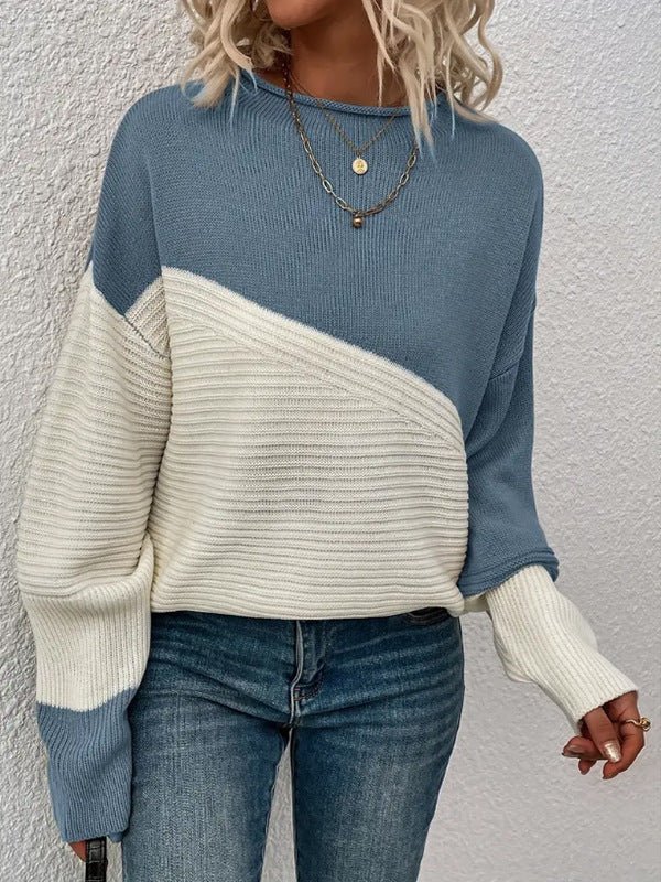 ElisaBerlin™ | Signature Kontrastfarben Pullover - Elisa Berlin - Sweaters