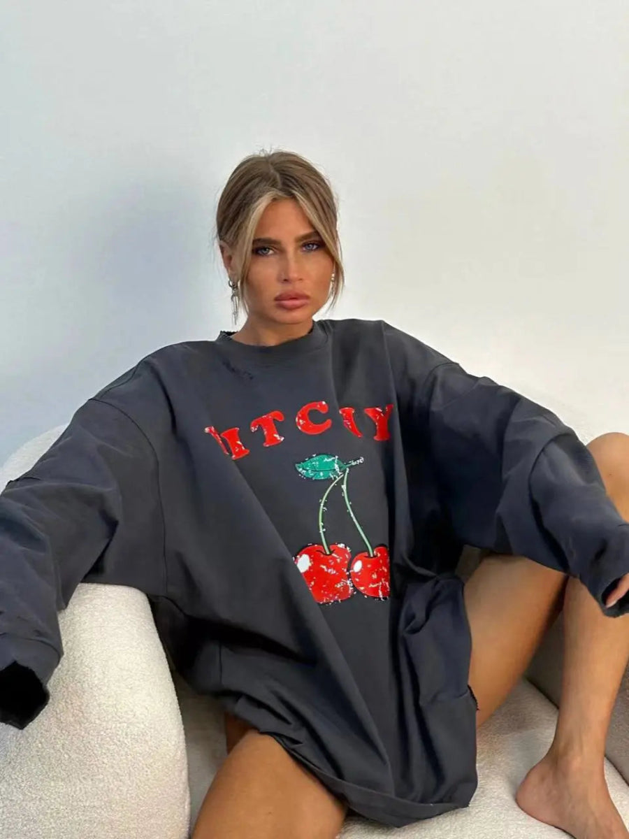 ElisaBerlin™ | Sommer Kirschen Sweater - ElisaBerlin - 