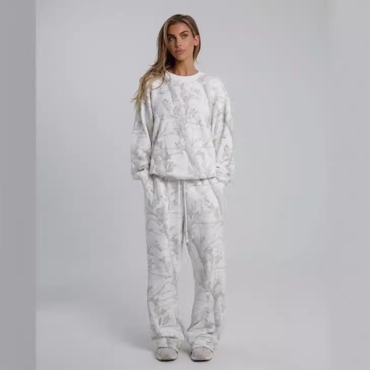 ElisaBerlin™ | Sportlicher Ahornblatt Hoodie - Set - Elisa Berlin - sleepwear