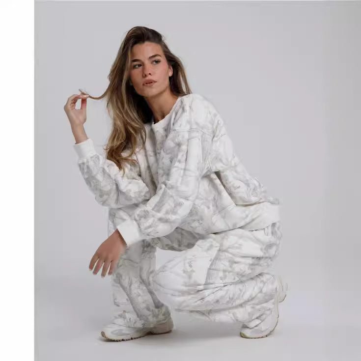 ElisaBerlin™ | Sportlicher Ahornblatt Hoodie - Set - Elisa Berlin - sleepwear
