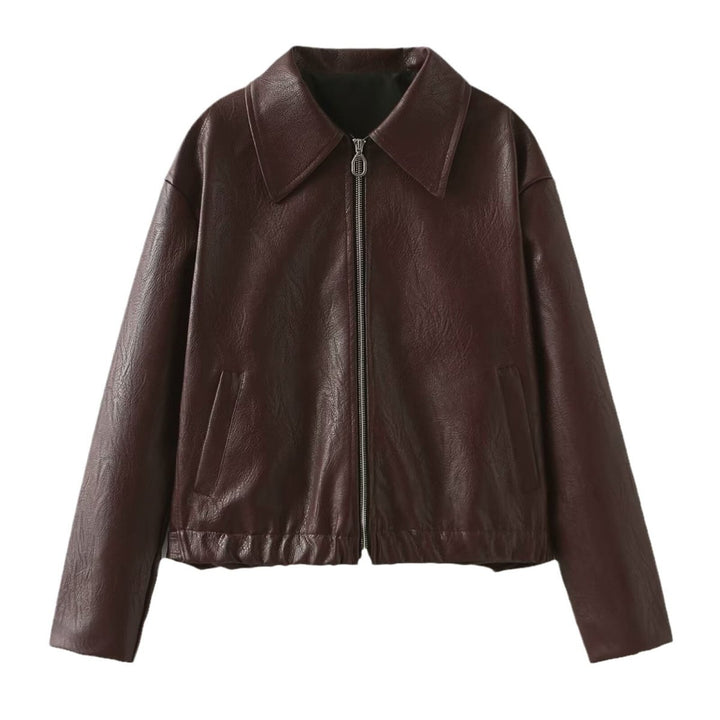 ElisaBerlin™ | Stilvolle Casual - Lederjacke - Elisa Berlin - Women Winter Coats & Jackets