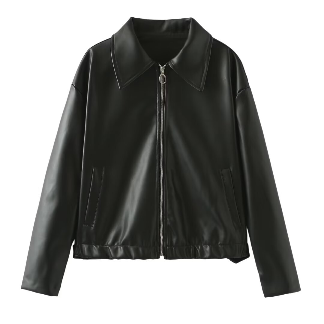 ElisaBerlin™ | Stilvolle Casual - Lederjacke - Elisa Berlin - Women Winter Coats & Jackets