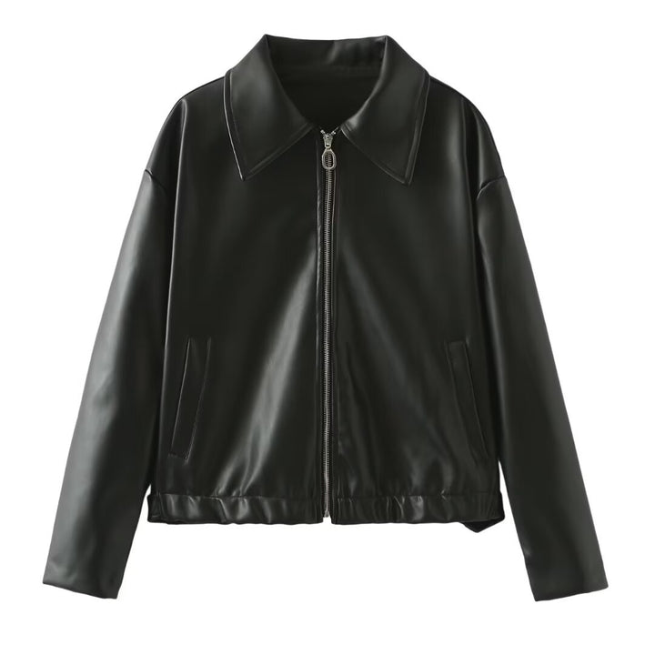 ElisaBerlin™ | Stilvolle Casual - Lederjacke - Elisa Berlin - Women Winter Coats & Jackets