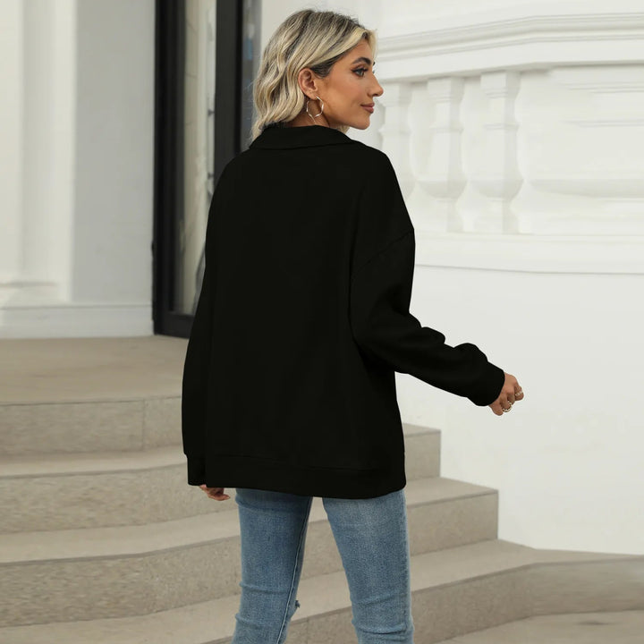 ElisaBerlin™ | Stilvoller V - Ausschnitt - Sweater - ElisaBerlin - 
