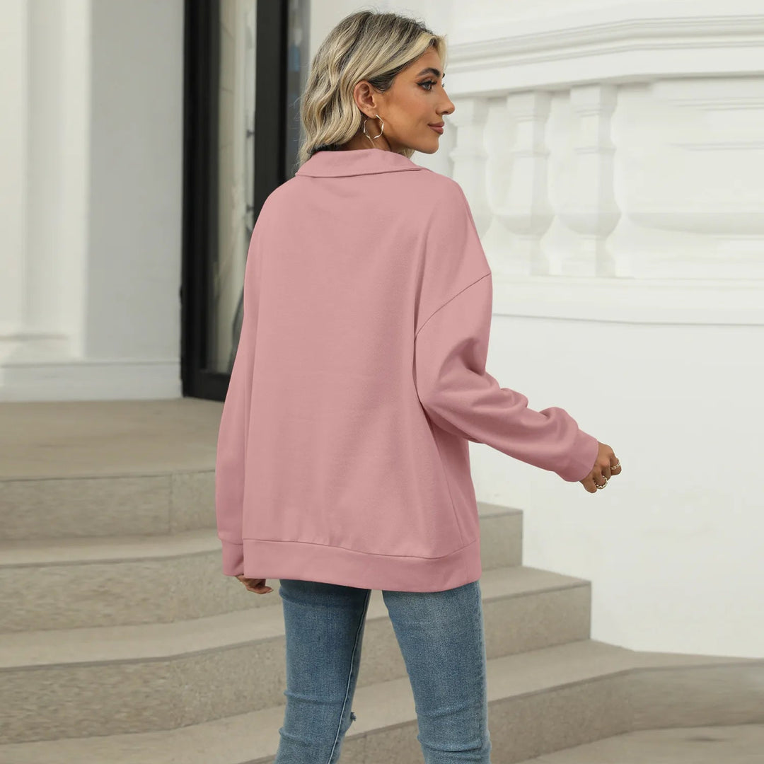 ElisaBerlin™ | Stilvoller V - Ausschnitt - Sweater - ElisaBerlin - 