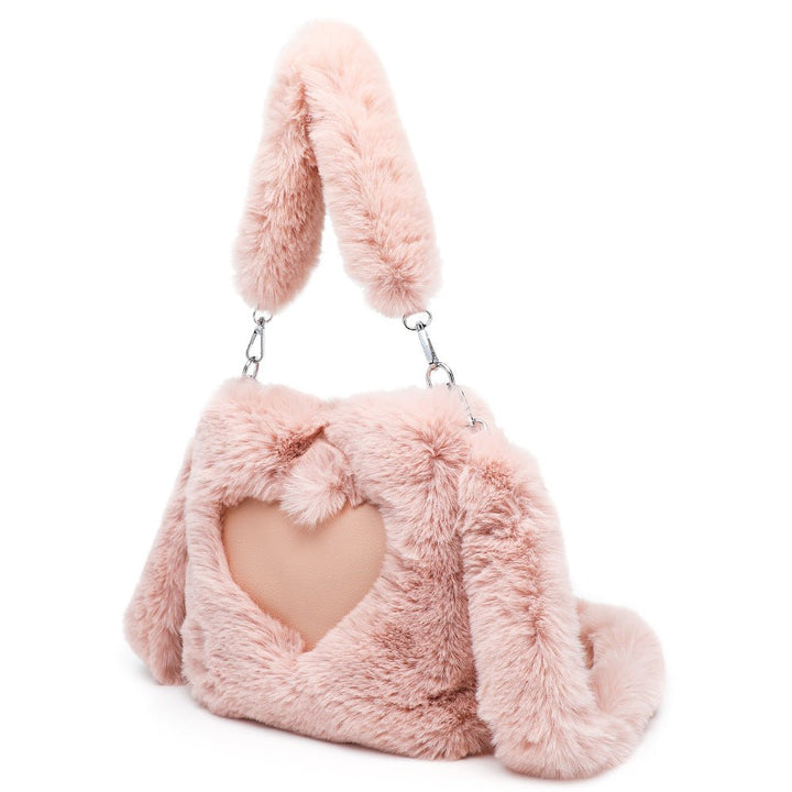 ElisaBerlin™ | Stylische Plüsch - Schultertasche - ElisaBerlin - 