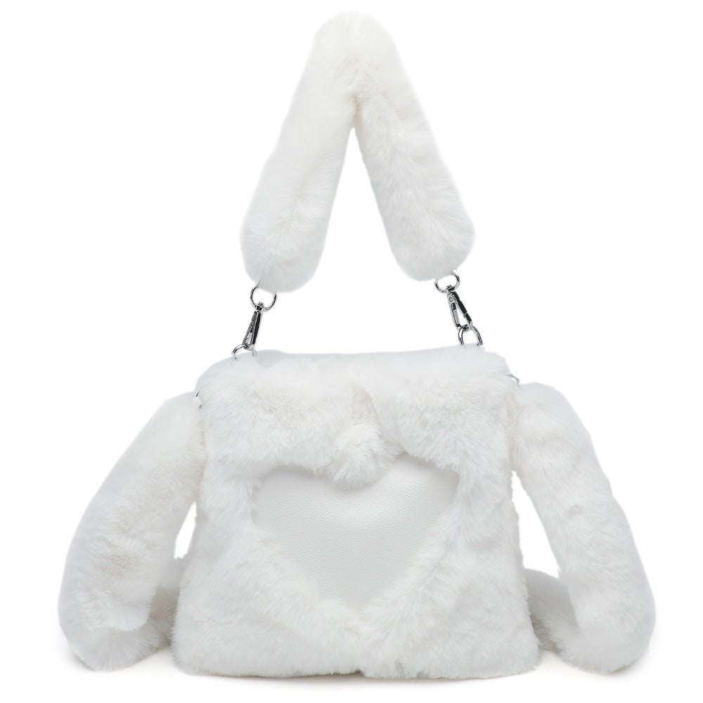 ElisaBerlin™ | Stylische Plüsch - Schultertasche - ElisaBerlin - 