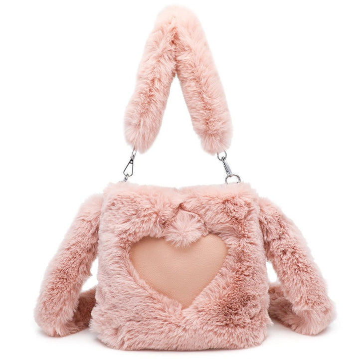 ElisaBerlin™ | Stylische Plüsch - Schultertasche - ElisaBerlin - 