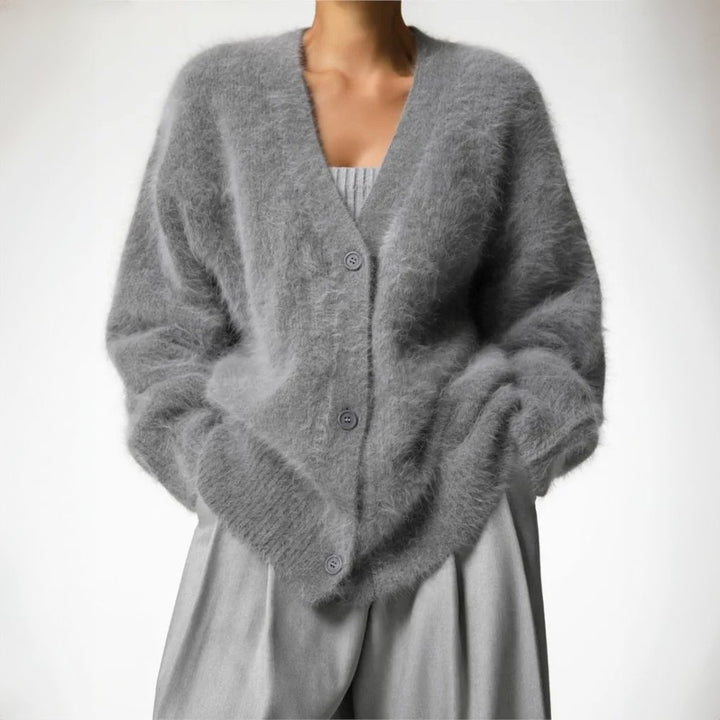 ElisaBerlin™ | V - Ausschnitt Strickjacke - ElisaBerlin - 