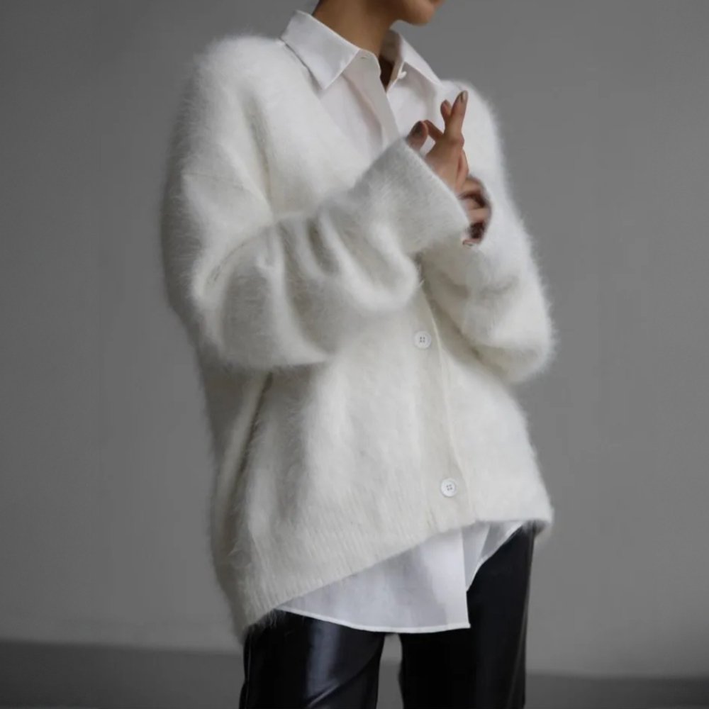 ElisaBerlin™ | V - Ausschnitt Strickjacke - ElisaBerlin - 