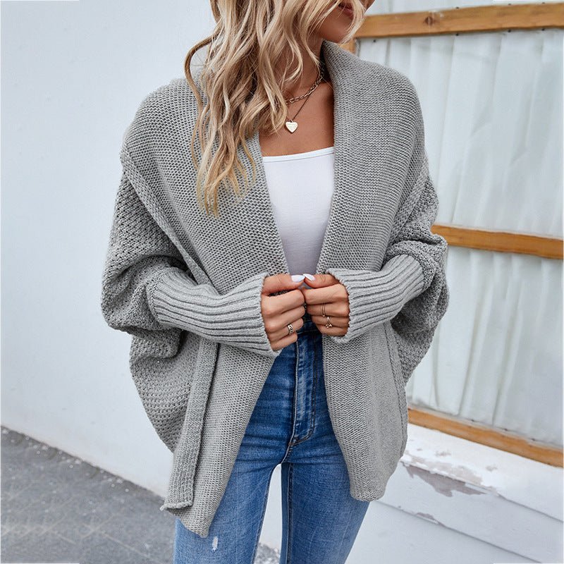 ElisaBerlin™ | Weicher Oversize Herbst Cardigan - ElisaBerlin - 