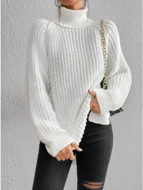ElisaBerlin™ | Wolliger Hochkragenpullover - ElisaBerlin - 